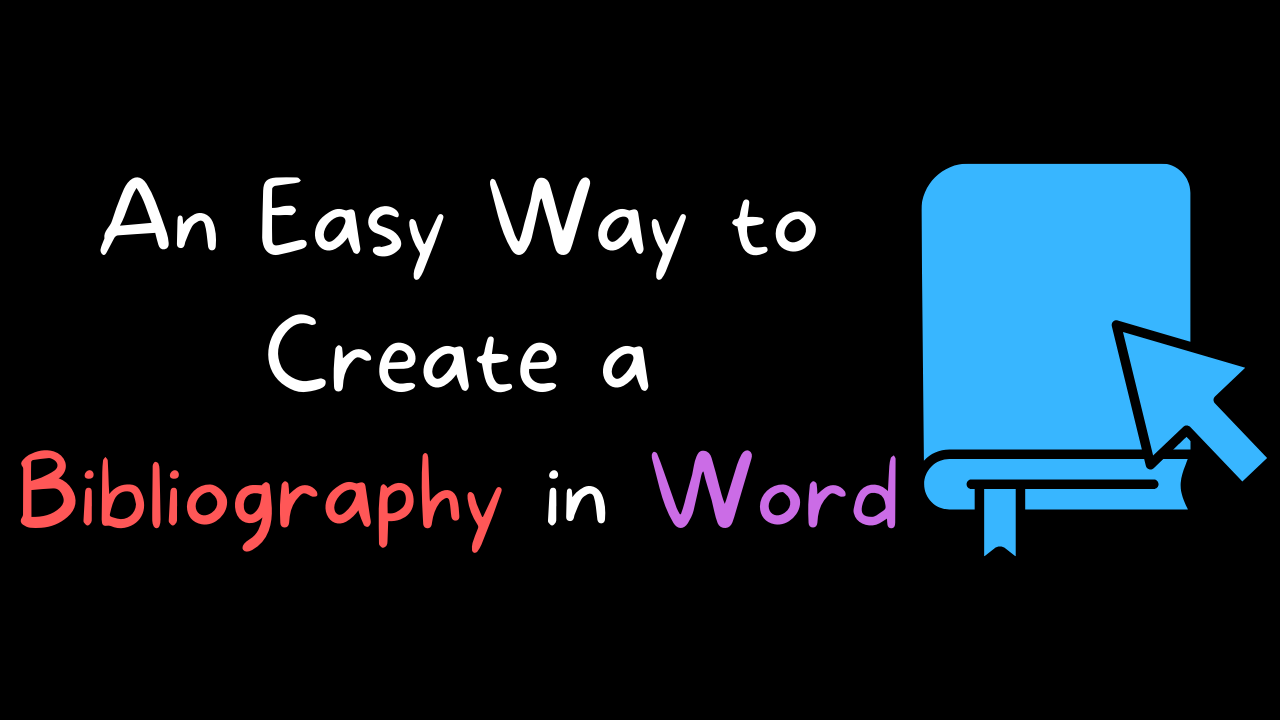 Layout of a Bibliography